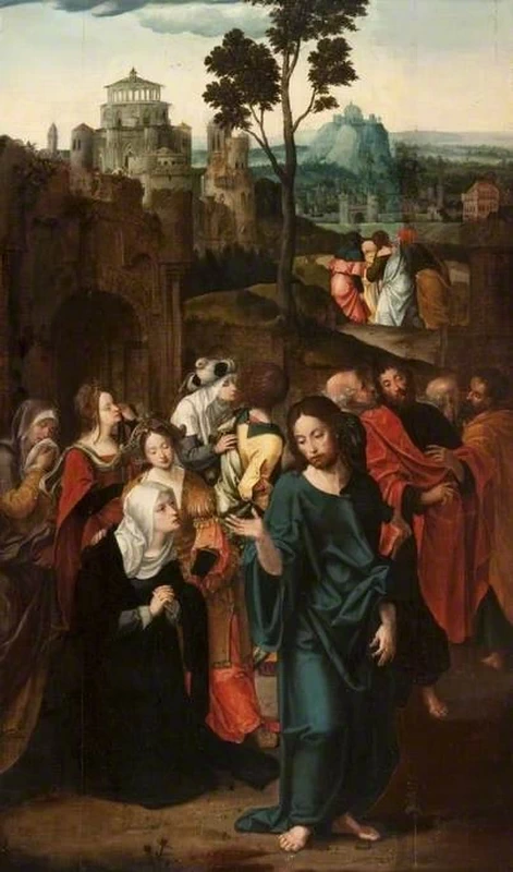 Cristo si congeda da sua madre - Glasgow Museums Resource Centre, attribuito